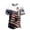 White, variant on Mens USA Soccer Jersey American Flag Star Stripe Short Sleeve T-Shirt National Team Athletic Fan Graphic Tee Quick Dry Breathable Sports Top for Game Day Red 4XL