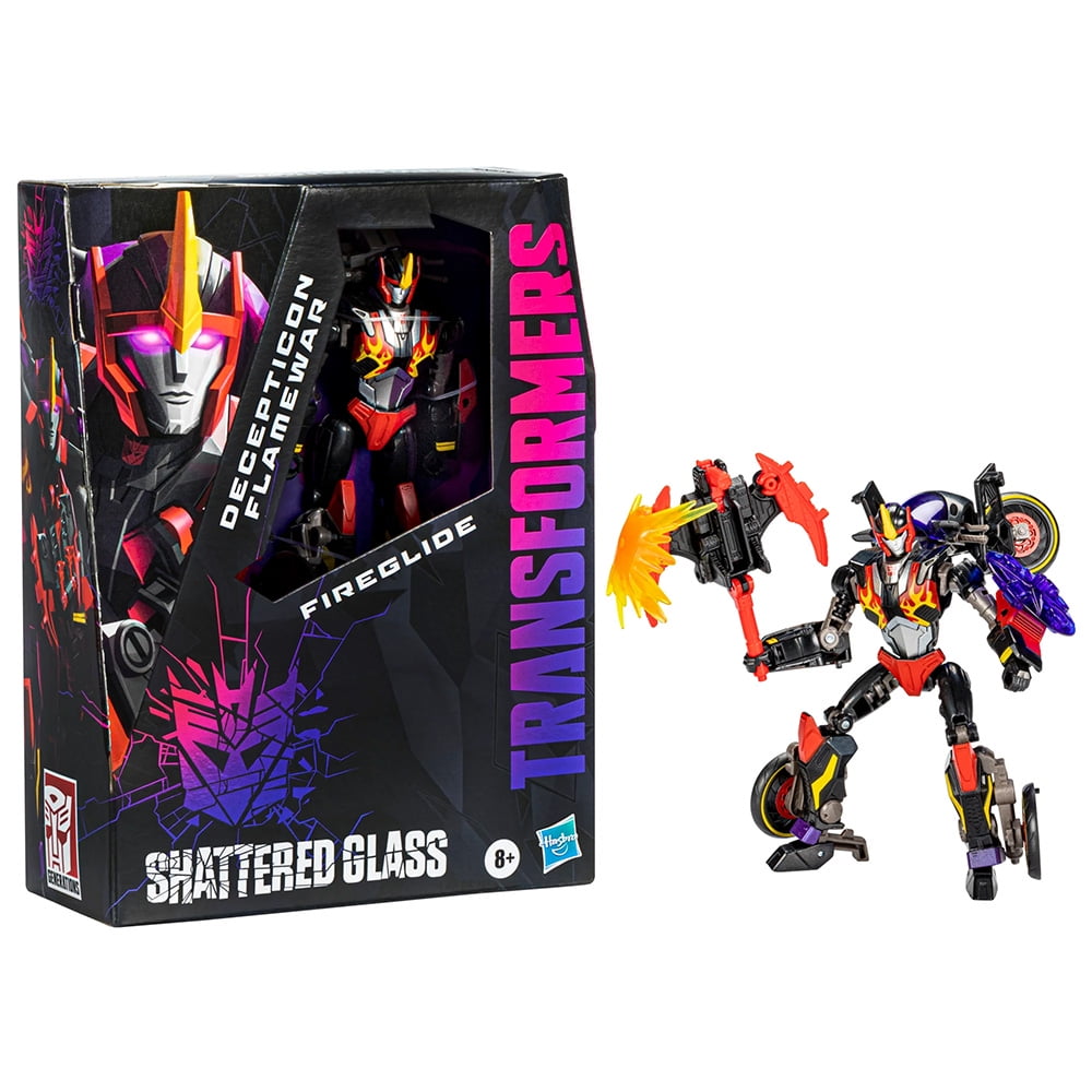 Transformers Generations Shattered Glass Collection Flamewar Figure
