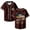 Brown, variant on Oscar Maydon Tour 2025 Merch Baseball Jersey Shirt V-Neck Women Men Short Sleeve Streetwear Clothes