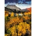 thumbnail image 2 of Bolokofsky, Ronald 15x18 White Modern Wood Framed Museum Art Print Titled - Tioga Crest, 2 of 4