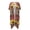 Sunflower Geometric Stripe, variant on HELLHERO Geometric Sunflower Bathing Suit Cover Up High Quality Fabrics Breathable Free Size Long Kimono Swimsuit Cover Up for Women