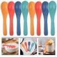 thumbnail image 4 of 8pcs Wheat Straw Spoons Cereal Dinner Spoons Dinner Spoon Portable Small Cereal Spoon, 4 of 9