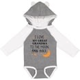 thumbnail image 3 of Inktastic I Love My Great Grandma to the Moon and Back Boys or Girls Long Sleeve Baby Bodysuit, 3 of 5