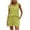 Yellow, variant on RMGVDSD Women's Summer Shorts Suit Solid Color Casual Sleeveless Button Down Top With Shorts Vacation Outfit Set Comfort Sweatsuits for Women