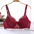 thumbnail image 3 of WCJM Under $ 5 Thong Panties, 6-Pack Wine Women Blending Shirts Bra 100C, 3 of 3