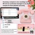 thumbnail image 3 of Libro de visitas con audio Fiaya.com para bodas y eventos (rosa), 3 of 7