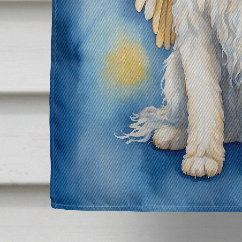 Caroline's Treasures DAC7023CHF Komondor My Angel House Flag Large Porch Sleeve Pole Decorative Outside Yard Banner Artwork Wall Hanging, Polyester, House Size, Multicolor