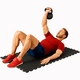 thumbnail image 1 of Tapete de Ejercicio PROTOTIPO 4 Piezas negro 50x50 cm 9mm, 1 of 5