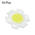 thumbnail image 3 of Uxcell 20mm 5W 260mA Energy Saving COB LED Light Chip Beads White 10 Pack, 3 of 5