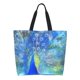 thumbnail image 1 of Fotbe Peacock Bolsa Tote Estética de Lona con Estampado para Mujer - Bolsa Reutilizable de Hombro Casual para Vacaciones, Compras, Trabajo y Gimnasio, 1 of 8