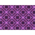 thumbnail image 1 of Ahgly Company Indoor Rectangle Patterned Purple Area Rugs, 2' x 4', 1 of 6