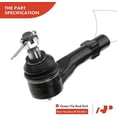 thumbnail image 6 of A-Premium 8Pcs Front Sway Bar Link Stabilizer Link Tie Rod End Lower Ball Joint Compatible with Ford Explorer Ranger 1998-2001 Mercury Mountaineer Mazda B3000 B4000 1998-2001 B2500 1999, 6 of 8