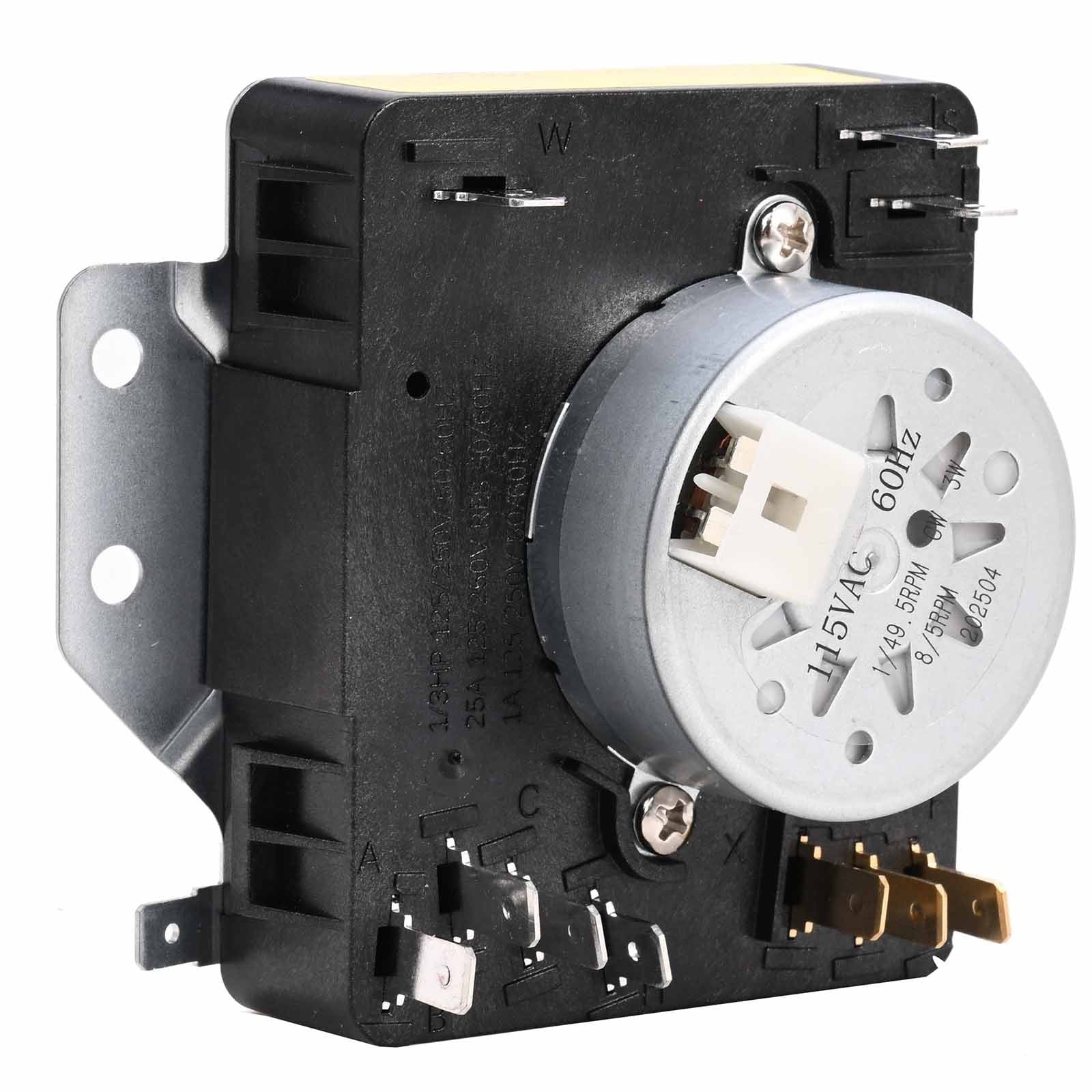 W10185992 WPW10185992 Dryer Timer Replacement, Compatible with Whirlpool Maytag Dryer Models, Controls Heating and Timer Functions, Exact Fit
