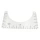 thumbnail image 1 of Regla de camiseta Herramienta de alineación de centrado de cuello redondo para diseño de regla de camiseta, pequeña, 10 x 6 pulgadas Yuarrent HA002862-01, 1 of 6