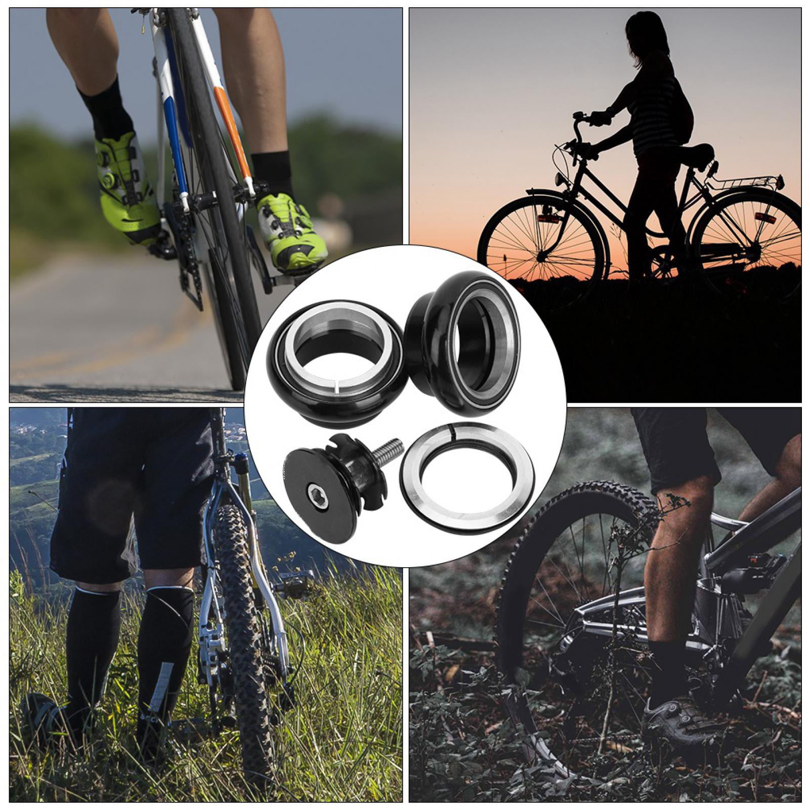 MTB Cycling Accessory  34mm Threadless Mountain Bike External Bicycle Bearing 