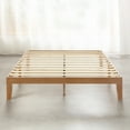 thumbnail image 6 of Best Price Mattress Naturalista Classic 12" Solid Wood Platform Bed with Wooden Slats, Queen, Natural Pine, 6 of 11