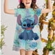 thumbnail image 1 of Vestido de verano con estampado de puntadas de Disney para niñas, ropa para niños de 12 años, vestidos de fiesta de dibujos animados para niños a la moda, dulces y frescos, 2T Gao Jinjia LED, 1 of 2
