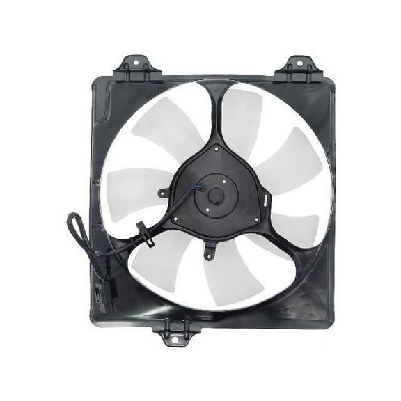 Right Auxiliary Fan Assembly - Compatible with 2001 - 2005 Toyota RAV4 2.0L 4-Cylinder 2002 2003 2004