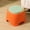 🔥 Orange#47827, variant on Plastic Mini Stool | Thickened Durable Lightweight Plastic Step Stool for Home Bathroom Living Room Entryway | Sturdy Portable Multi-Purpose Use | Orange Blue Green | S/L Size | Easy to Clean