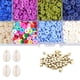 thumbnail image 5 of espaciadoras de arcilla polimérica Heishi, planas y redondas de 6 mm con cordón elástico para joyas, suministros, pulseras, - 15 rejillas 3092 15 rejillas 3092 piezas Soledad cuentas de arcilla heishi, 5 of 10