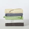 thumbnail image 6 of Great Bay Home Quick-Dry 100% Cotton 6 Piece Towel Set, Chambray Blue, 6 of 6