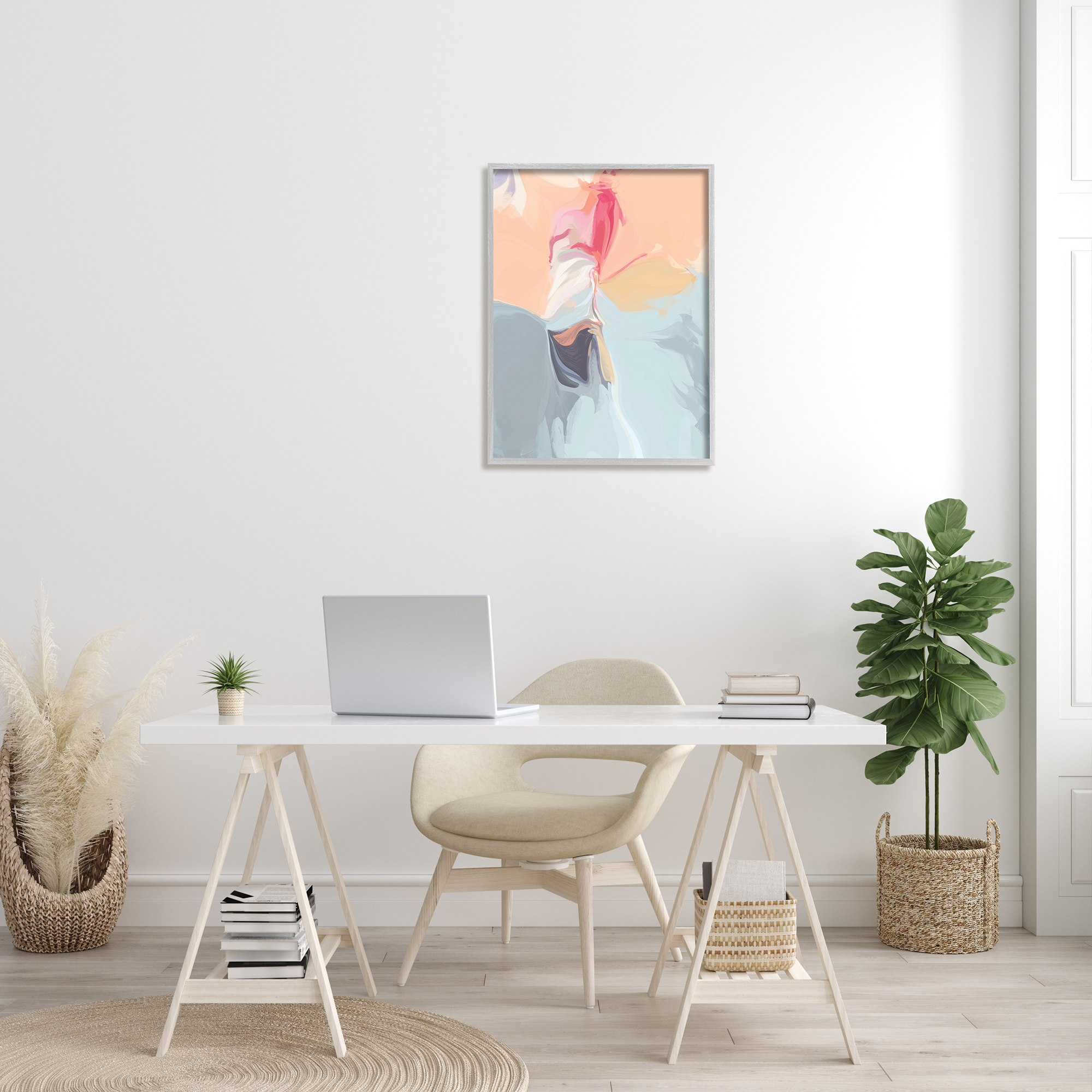 Stupell Industries Abstract Fluid Human Figure Dancing Movement , 24 x 30, Designed by Irena Orlov