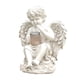thumbnail image 3 of Resin Angel Wings Figurinas Ornamento de jardín Lámpara solar Estatua de ángel 3d Regalos de Navidad impermeables para el patio al aire libre, 3 of 8