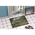 thumbnail image 2 of Carolines Treasures PTW2012JMAT Summer in Small Town USA Door Mat Indoor Rug or Outdoor Welcome Mat 24x36 Doormat  36"L, 2 of 4