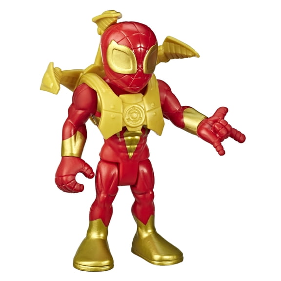Marvel Super Hero Adventures Playskool Iron Spider Action Figure Set
