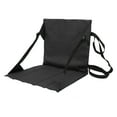 thumbnail image 3 of Asiento de estadio plegable, ligero, portátil, de tela Oxford, para grada de estadio, cojín para acampar, picnic, color negro, 3 of 14