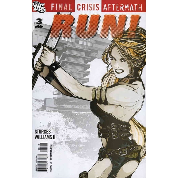 Final Crisis Aftermath: Run! #3 VF ; DC Comic Book