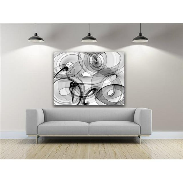 Artful Printers C-16202019 Nebula Abstract Canvas Art&44; 16 x 20 Po.