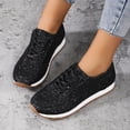 thumbnail image 5 of YOUYEDIAN Orthopedic Dress Shoes for Women Arch Support Non Slip Slip on Tennis Shoes Wide Knitted Mesh Stretch Business Casual Shoes Soft 2026 Foam Shoes (Black), 5 of 6