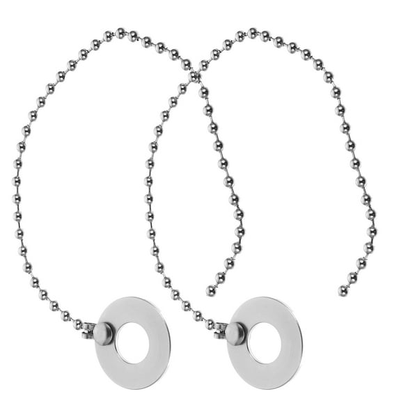 OFFIGAM 2 Piece Cymbal Sizzle Chain Set: Upgrade Your Jazz Drum Kit With Ride And Crash Cymbal Chains