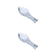 thumbnail image 1 of Yuarrent Escalador de pescado Color sólido Manual Reutilizable Herramienta de eliminación de escala lavable Azul 2Conjunto, 1 of 6