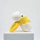 thumbnail image 5 of Funda Airpods Funda Protectora de Silicona Compatible con AirPods 2 y 1, Funda Encantadora y Linda, Funda con Diseño 3D (Huevo Perezoso), 5 of 5
