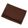 Top Grain Leather Wallet w Removable Key Chain & Oversized ID Window (Coco)