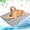 Gray, variant on Chillpaws Cooling Mat, Pet Cooling Mat for Dogs Cats Summer Pet Bed Self Cooling Blanket Breathable Rest Pad 70x56cm Blue
