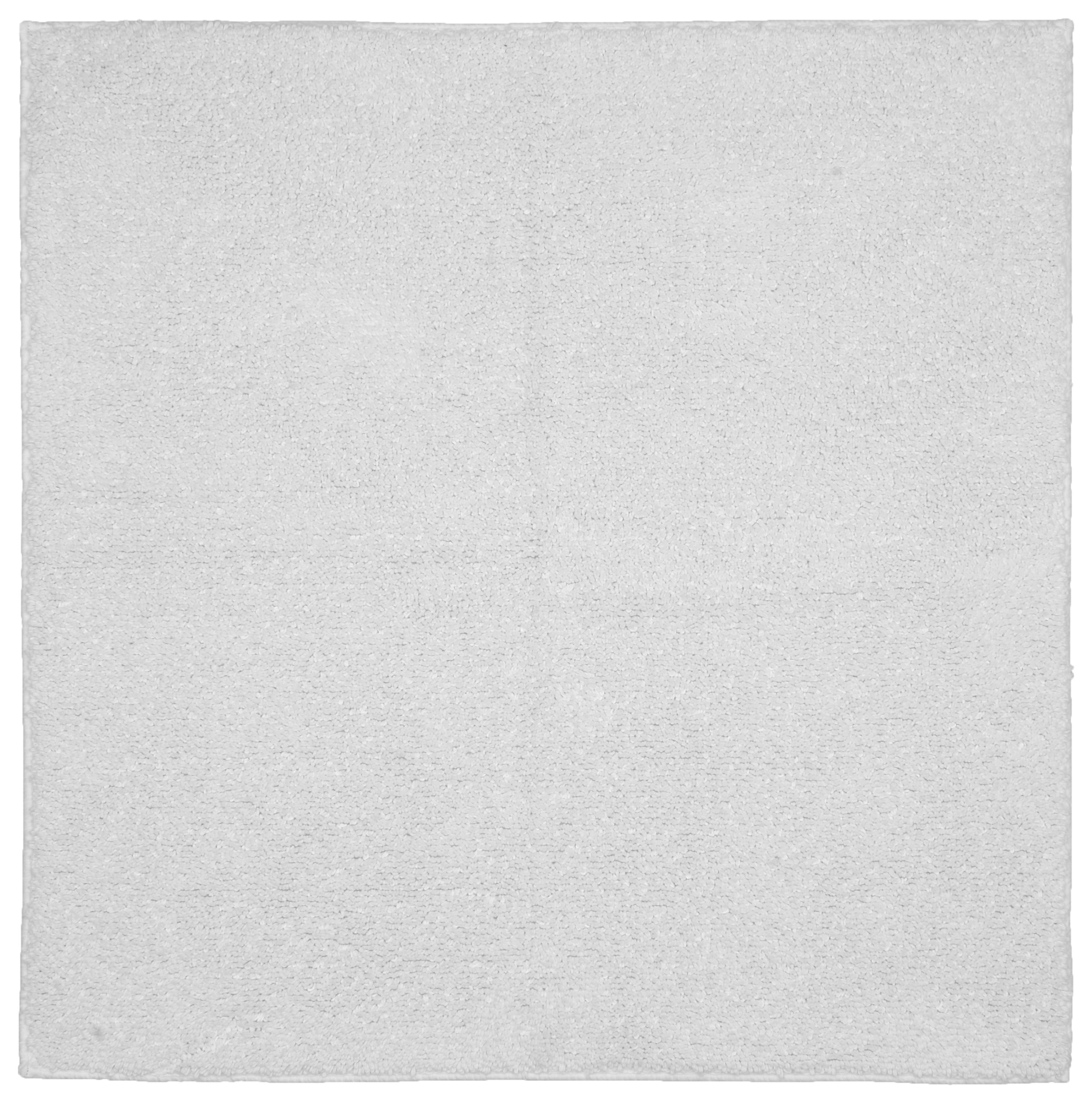 Garland Rug Queen Cotton 24 in. x 24 in. Oversized Washable Bath Rug White