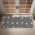 thumbnail image 2 of Cute Pug Puppies Door Rugs,Washable Non Slip Door Mats Indoor,Decorative Door Mats,Entry Mat Indoor for Entrance,Bedroom,Kitchen,Bathroom,16"x47", 2 of 6