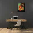 thumbnail image 4 of Retrolabel 19x24 Black Modern Framed Museum Art Print Titled - Sea Foods Our Specialty, 4 of 5