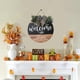 thumbnail image 2 of Hot Sale!3D Welcome Sign Door Wreath Door Plaque Autumn Decoration Bow Maple Leaf Wreath Home Decor Welcome Sign Hanging Decor, 2 of 9