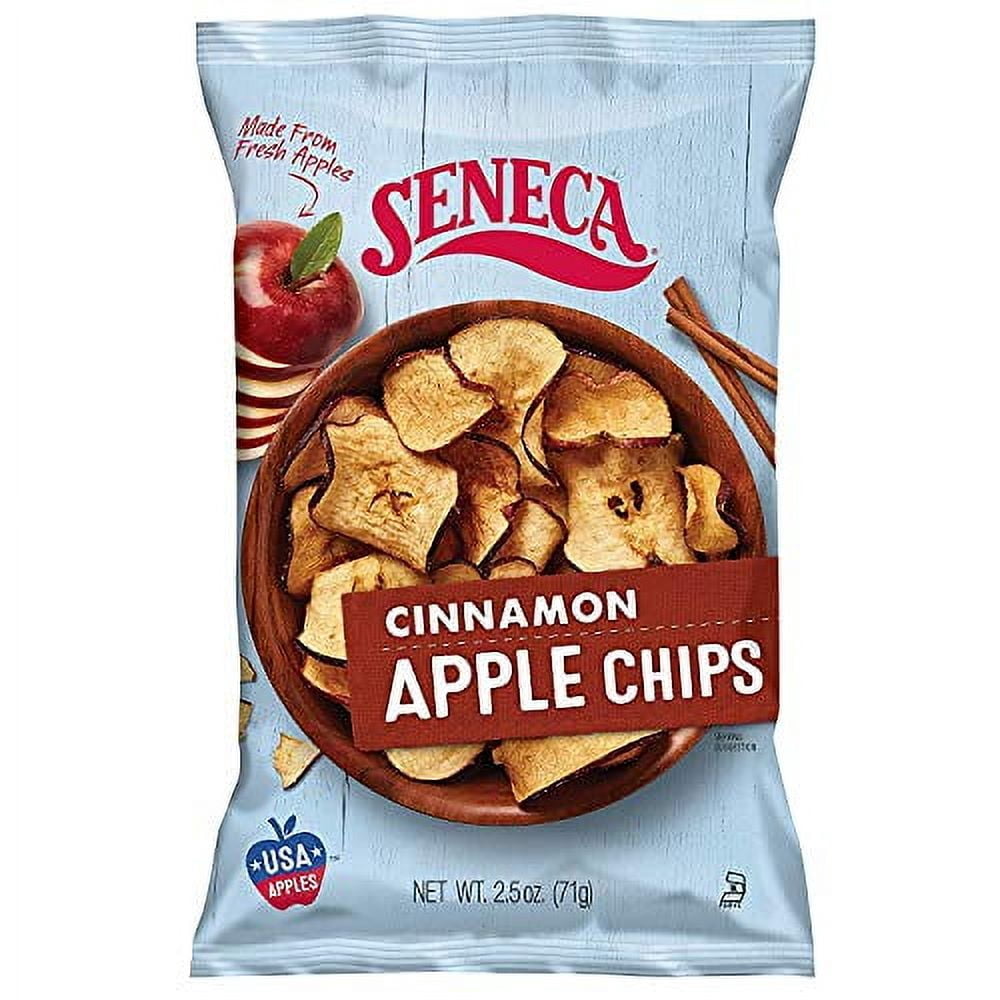 Seneca Cinnamon Apple Chips - 2.5 oz. bag, 12 per case