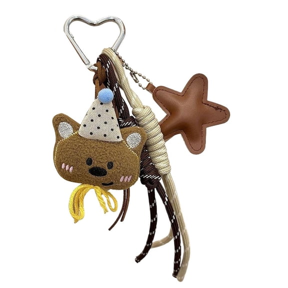 Giaone Delightful Bear Bag Decoration Bags Charm Comfortable and Easy to Carry