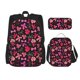 thumbnail image 1 of Balery Various pink and red Bow knots Mochila Escolar 3 en 1 para Niños - Mochila Resistente con Lonchera Térmica y Estuche - Mochila Escolar para Niños y Niñas, 1 of 7