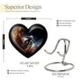 thumbnail image 2 of Cycling Heart Shaped Urn Stand, Heart Urns for Ashes, Small Heart Urn, Keepsake Urns For Human Ashes, Cremation Urn For Human Ashes, Small Urns for Human Ashes, Mini Urns For Ashes, 3inch, 1Pc, 2 of 5