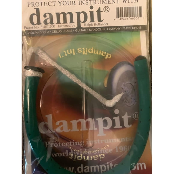 Humidificador de guitarra Dampit Original con instrucciones y manómetro