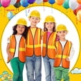 thumbnail image 2 of Set de chaleco y casco de construcción para regalos de fiesta para niños, 2 of 7