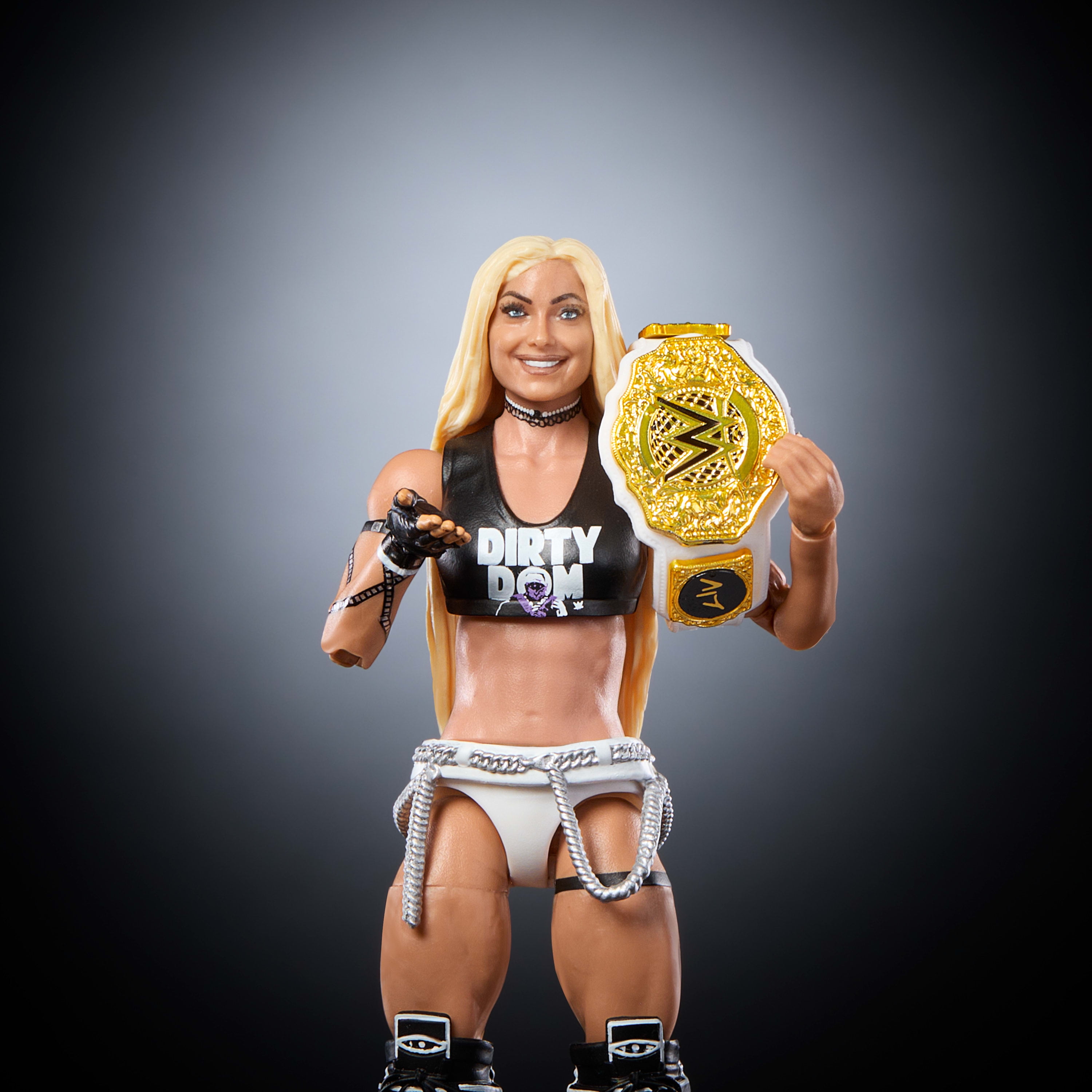 WWE Elite Liv Morgan Action Figure, Series #119, 6-inch Collectible with Articulation & Accessories