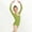 Army Green, variant on Girls Shirts High Cut Leg Opening Leotard Breathable Quick Dry Smooth Soft Dance Fabric Long Sleeve Ballet Leotard Green Shirts